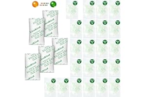 LinsKind 2 Gram [100 Packets] Food Grade Silica Gel Packets, Moisture Absorbers for Moisture Control - Protects Items from Mo