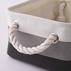 Sacyic Small Storage Baskets for Shelves,Fabric