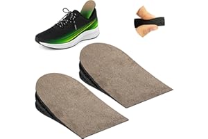 BENOO Heel Lifts for Women and Men (2 Lifts) Adjustable Shoe Lifts for Leg Length Discrepancy (Medium)