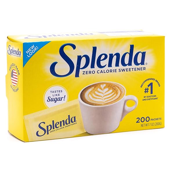 SPLENDA ZERO CALORIE SWEETENER, SINGLE-SERVE PACKETS (200 COUNT)