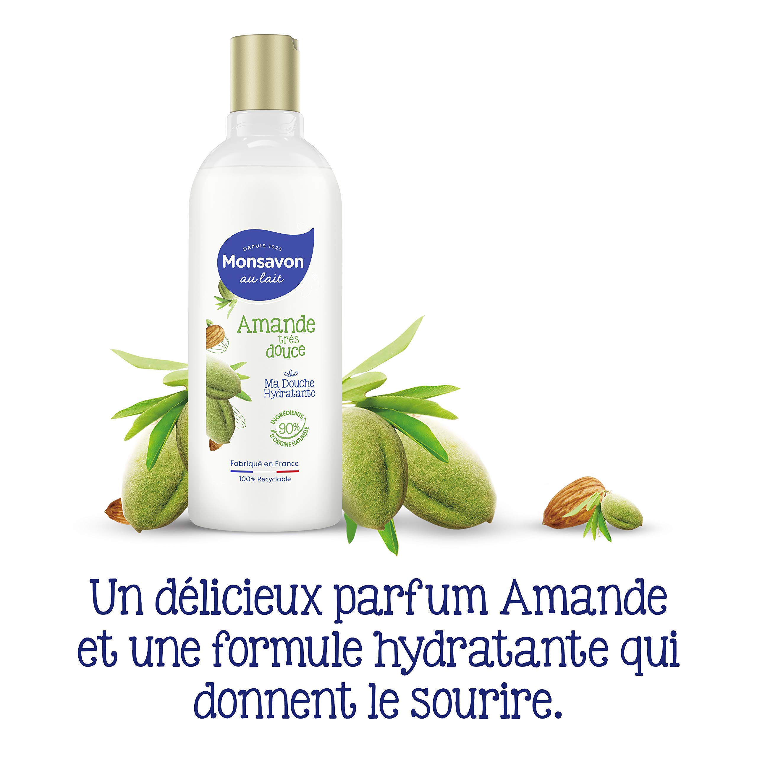Monsoon Very Soft Almond Shower Gel, 300 ml