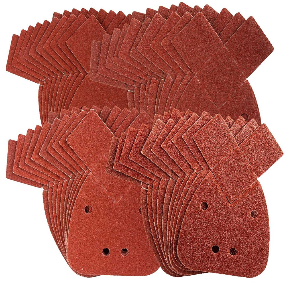 Defender Tools 40 Mouse Sanding Sheets to Fit Black and Decker Detail Palm Sander All Grades 40 Mixed Grit Pack 40 60 80 120 Grits