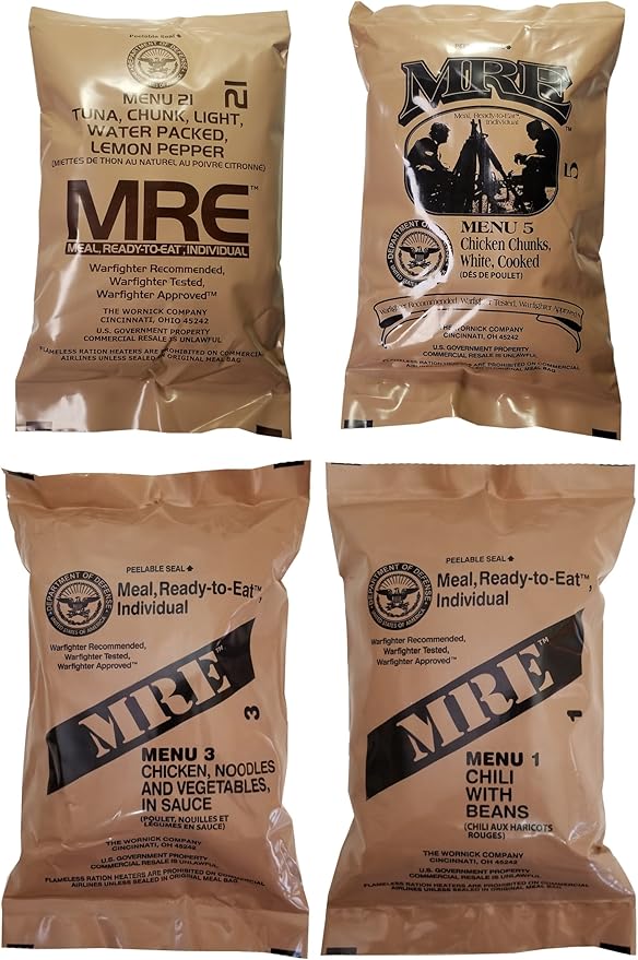 ULTIMATE MRE, Pack Date Printed on Every Meal MealReady