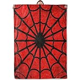 Spider Web Blanket Gifts for Women Adults, Soft Warm Lightweight Flannel Throw Blankets for Camping Bedroom Living Room Home Sofa Travel Decor 50" x 60"