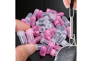 20Pcs Rubber Tyre Repair Set Tubeless Universal Repair Tire Nails Practical Vacuum Car Tubeless Seal Nail for Motorcycle with