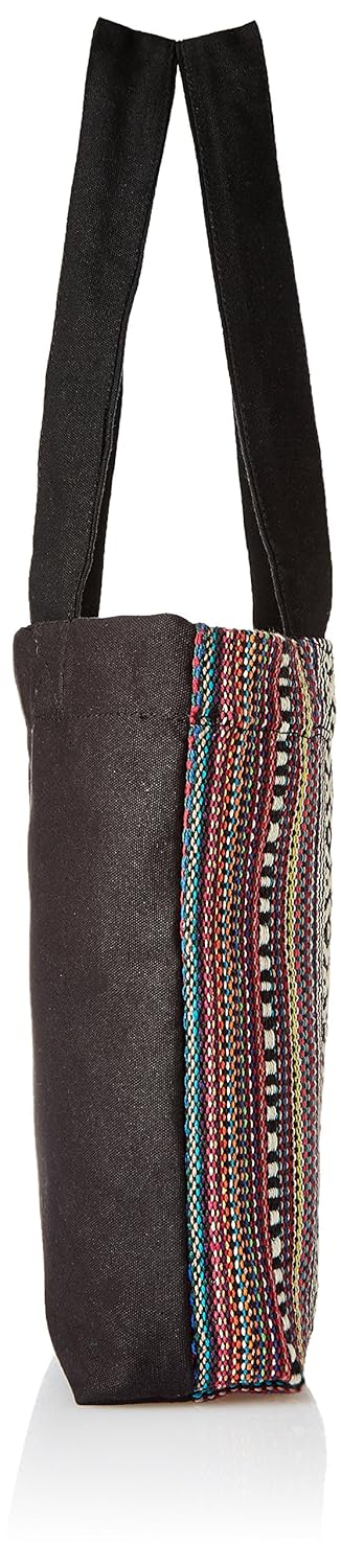 kanvas katha women's jacquard tote (kkjb005)