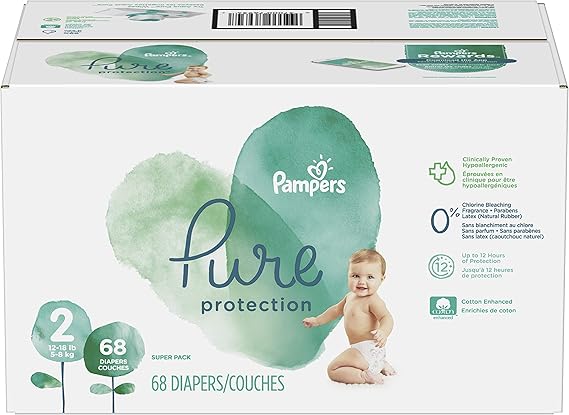 pampers 68 pack