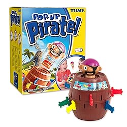 TOMY Pop Up Pirate Board Game - Interactive Kids