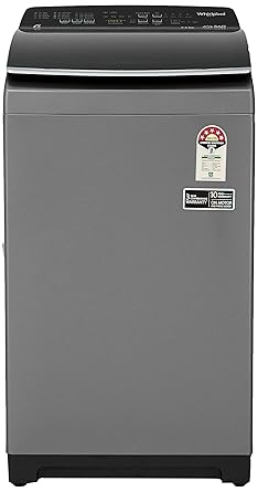 Whirlpool 7.5 Kg 5 Star Fully-Automatic Top Loading Washing Machine (360 BLOOMWASH PRO (540) 7.5, Graphite, Hexa Bloom Impeller)