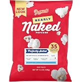 Nearly Naked Perfectly Salted Bliss Popcorn, 4.5oz Bag | Sharing Size with Multiple Servings, Lightly Salted Flavor, Small Batch Popcorn, Made with Coconut Oil, Gluten Free, Non-GMO