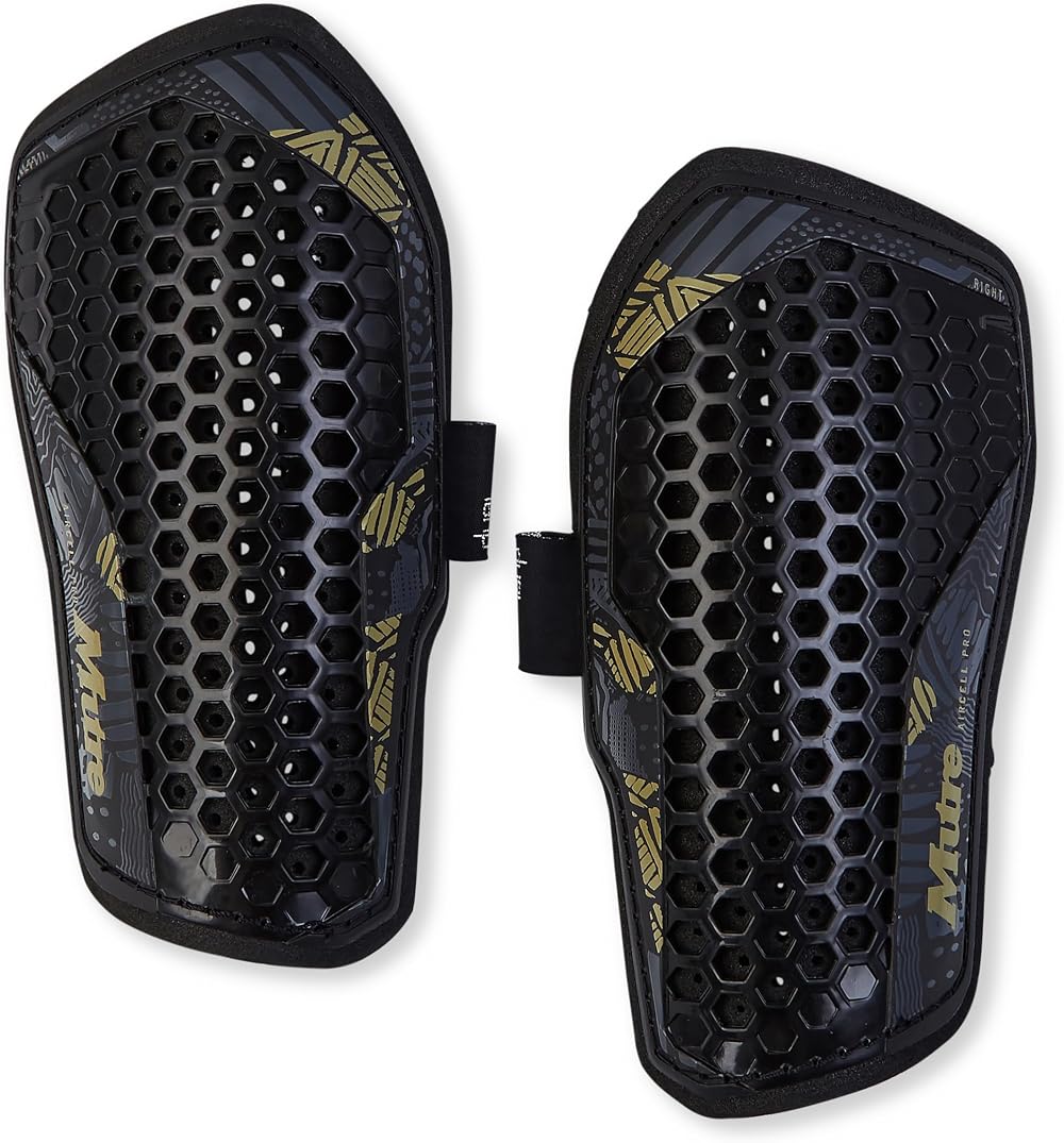 Mitre Aircell Shin Guards Football Shin Pads Lightweight Breathable CE SATRA