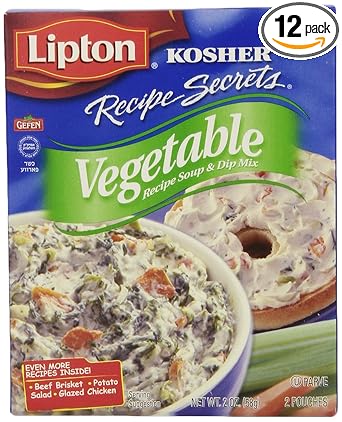 Amazon Com Lipton Secret Kosher Vegetable Soup 2 Ounce Pack Of 12