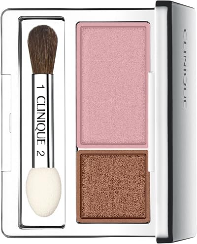 Clinique All About Shadow Duos 14 Strawberry Fudge 0.07 oz