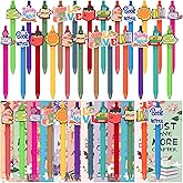 96 Pcs Book Club Gifts Book Lover Gifts Ballpoint Pens with Bookmark Funny Pens Bulk Book Accessories for Reading Book Club Party Favors