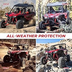 KEMIMOTO UTV Fender Flares Extensions Compatible