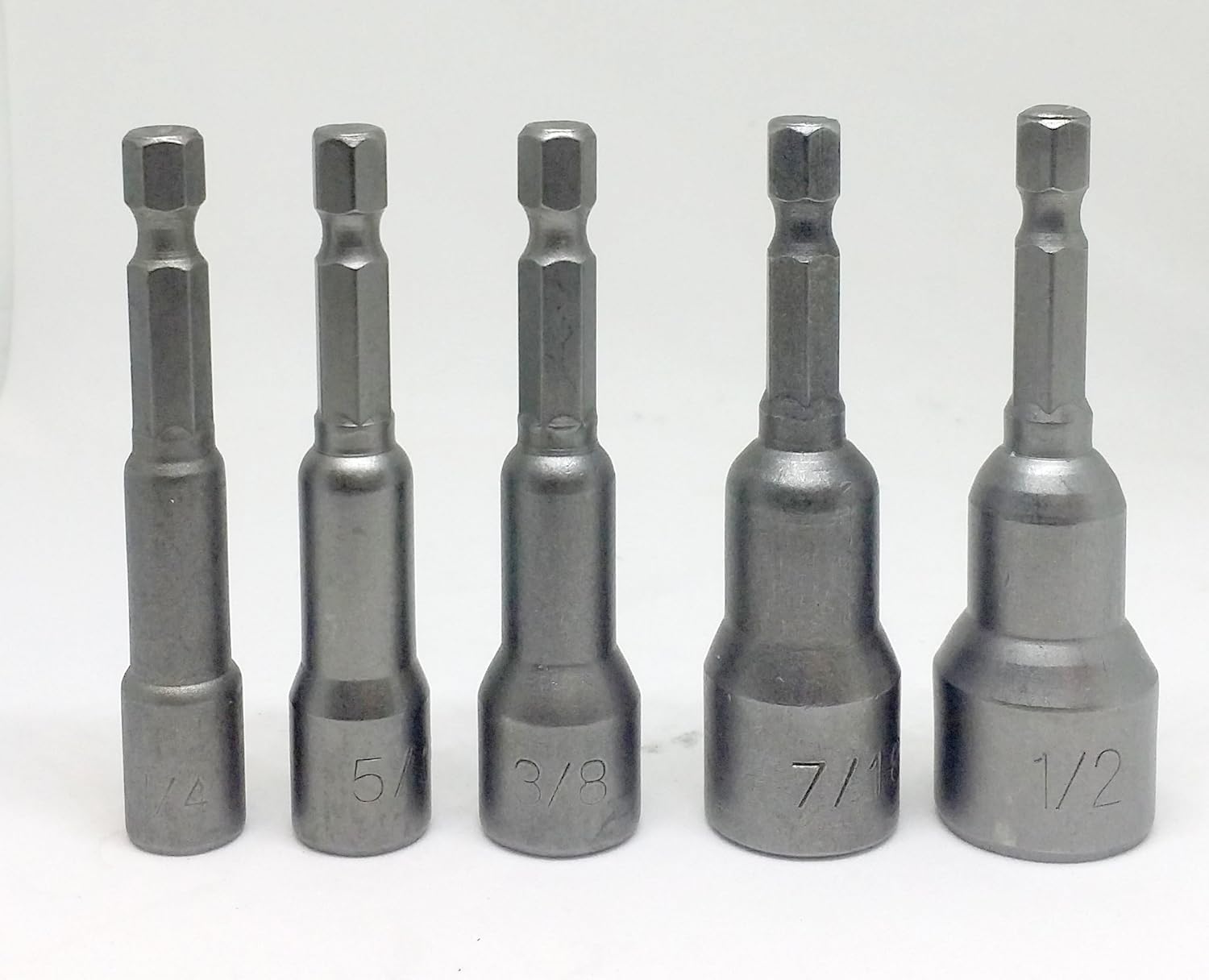 Home & Garden 10 NUT DRIVER SETTER RAPID LOAD HEX SHANK 5/16 Drill Bits