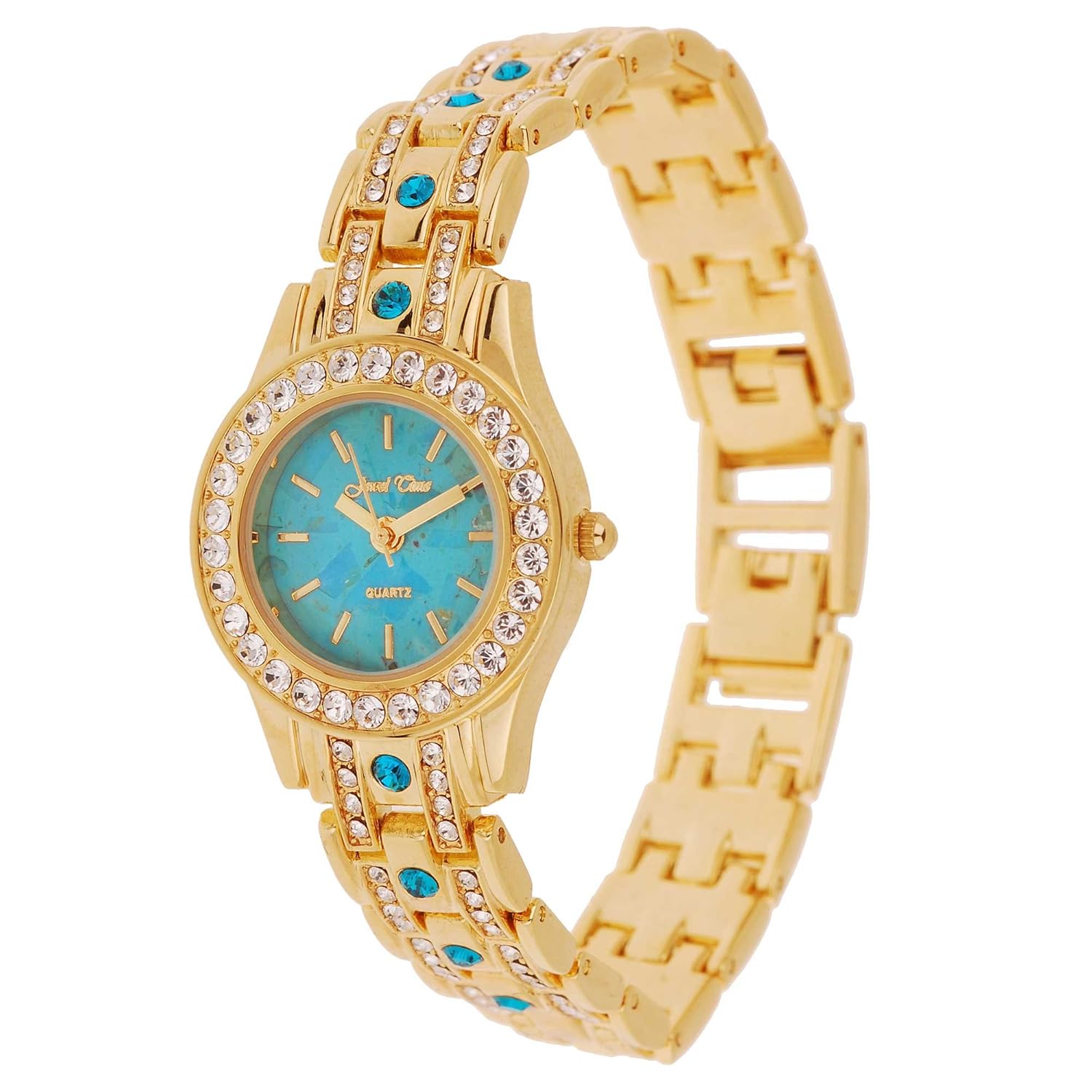 Jewel Time Ladies Turquoise Watch Turquoise Amazon.co.uk Watches