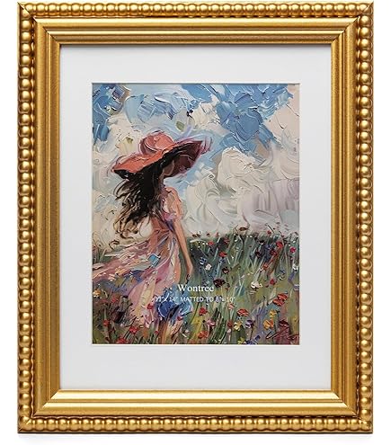 Amazon.com: MCS 20x20 Inch Signature Beaded Frame with 5x5 Inch