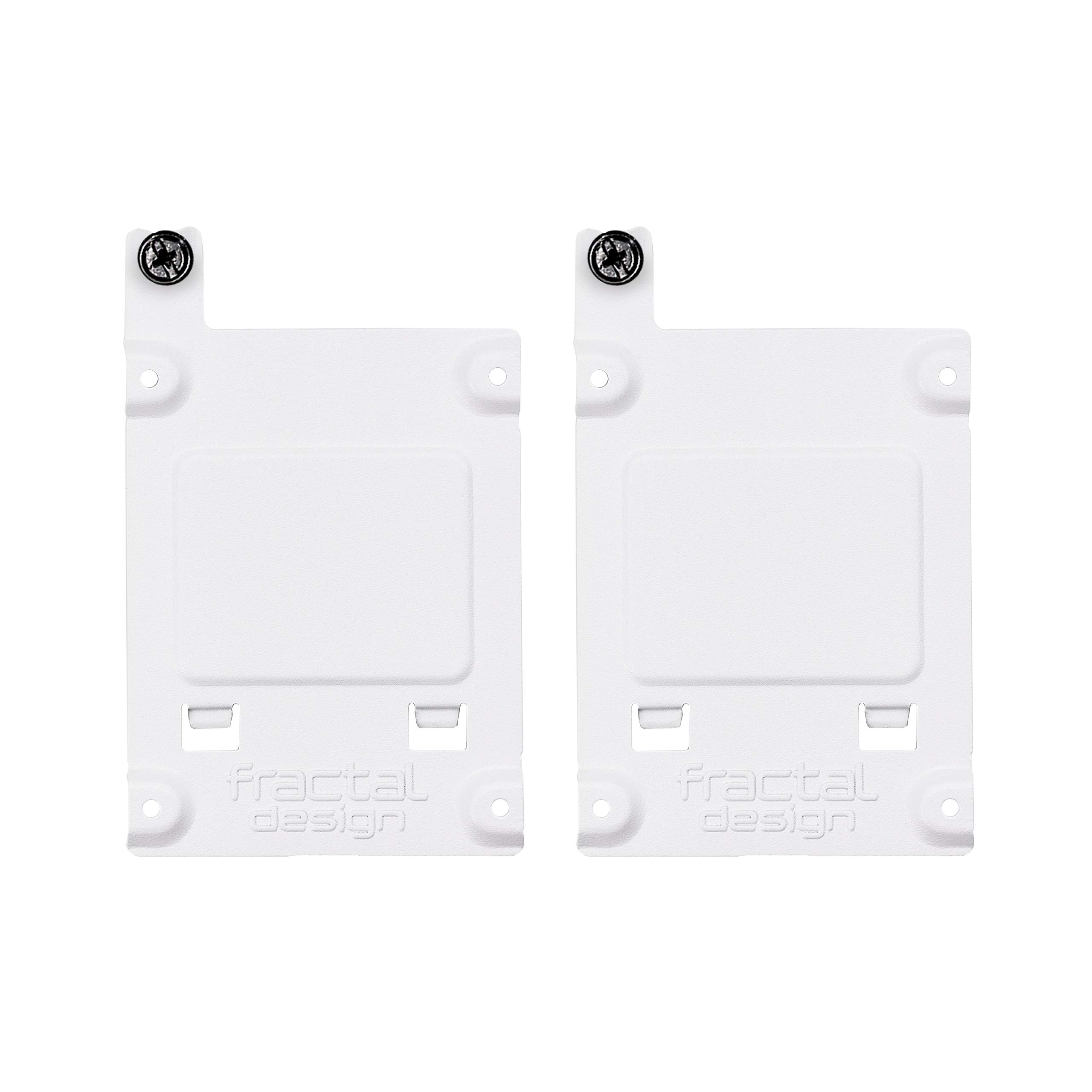 Fractal Design SSD Bracket Kit Accessory - Type A - 2,5" - Thumbscrew - White (2-pack)