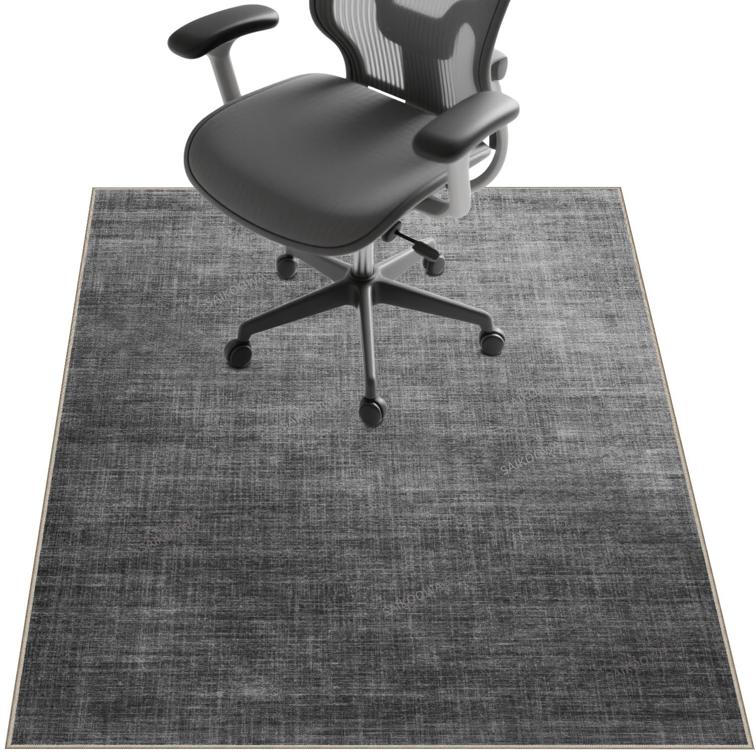 Photo 1 of Chair Mat for Hardwood Floor,48"*36" Under Desk Mat for Rolling Computer Chair &Low Pile Carpet Floor,Anti-Slip Floor Protector for Home Office Light Gray