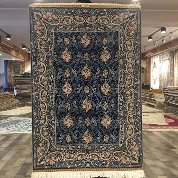 Amazon De Seide Persische Teppiche 3 X4 5 Blau Orientalische