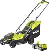 Ryobi RLM18X33B40 ONE+ 33cm Lawn Mower with 4.0Ah Battery