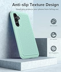 FNTCASE for Samsung Galaxy S23-FE Case: Dual Layer