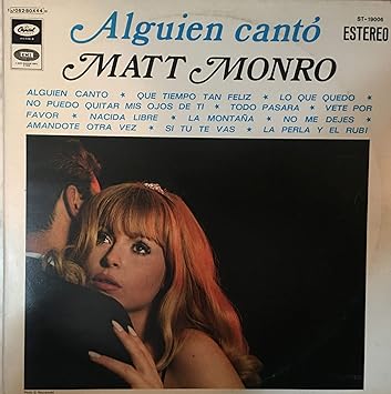 Matt Monro Alguien Canto Y Exitos Vinilo Lp Matt Monro Amazon Es Musica matt monro alguien canto y exitos