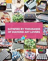 ARTDOT 60 Slots Diamond Painting Storage Box Kit Pink 101pcs Tools view 6