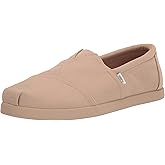 Toms Men's ALP FWD Recycled Cotton Canvas Espadrille Loafer Flat, Oatmeal, 7