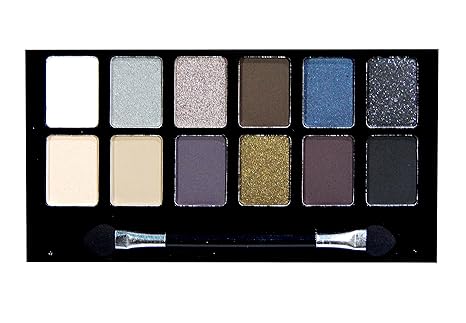 VARS LONDON Rock nudes matte and smoky eyeshadow combo palette 10.2 g (Rock nude)