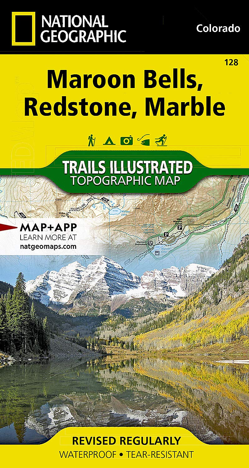 Maroon Bells Redstone Marble National Geographic Trails Illustrated Map 128 National Geographic Maps Amazon Com Books Maroon Bells Redstone Marble National Geographic Trails Illustrated Map 128 National Geographic Maps Amazon Com Books