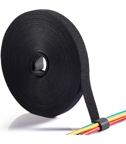 Amazon.com: Monoprice Hook & Loop Fastening Tape 5 Yard/Roll, 0.75