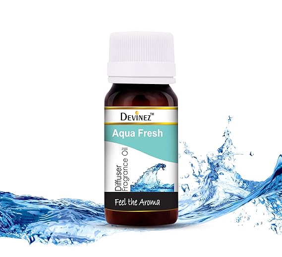 Devinez Aqua Fresh Aroma Oil for Diffuser/Ultrasonic Aroma Diffuser/Tealight Diffuser/Reed Diffuser, 60ml