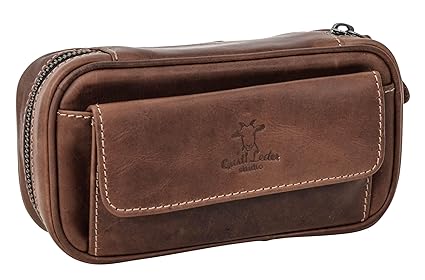 Gusti Tabaktasche Diego Dunkelbraun