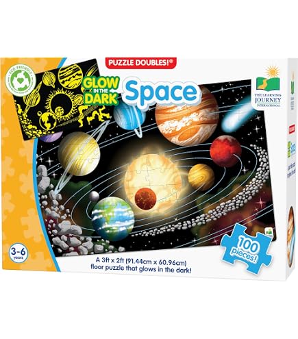 The Learning Journey Uzun Puzzle 51 Parça 150cm - Roket MP33270 Mucit Panda