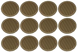 4" Round Plastic Louver Soffit Air Vent Reptile