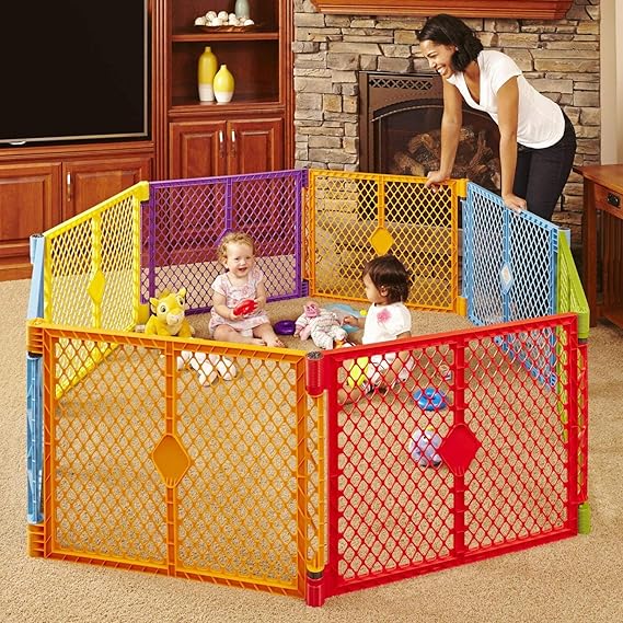 6 panel play yard