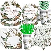 HIPVVILD Reptile Birthday Party Supplies - Reptile Party Decorations, Plate, Cup, Napkin, Tablecloth, Tableware, Jungle Swamp Animal Lizard Snake Turtle Alligator Theme Party Decorations | Serve 24