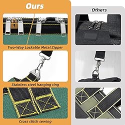 17 Inch Open Top Tool Bag with Hard Bottom, Tool