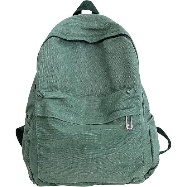 Amazon.com | Denim Backpack y2k Grunge Daypack, Women Men Canvas
