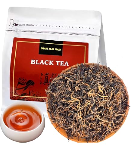 Amazon.com : 凤庆滇红 云南红茶 金螺Yunnan Golden Special - Black