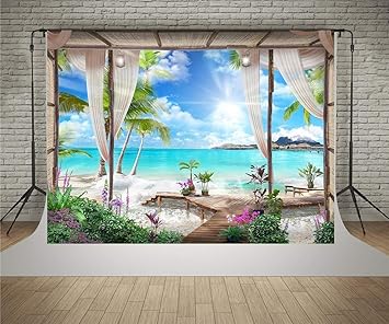 Waw 3 X 24 M Grand Studio Photo Fond Rideau Romantique