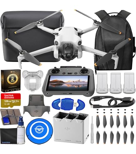 Amazon.com : DJI Mini 4 Pro Drone Fly More Combo Plus with RC 2