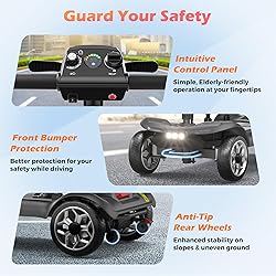 43lb Lightweight Mobility Scooter for Adults