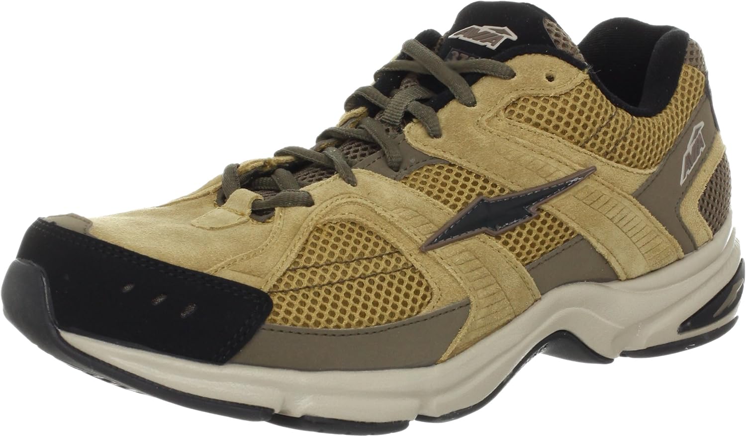 Avia Men's A378M Walking Shoe, Taupe/Dark Brown/Black, 11 M US Buy Online at Low Prices in