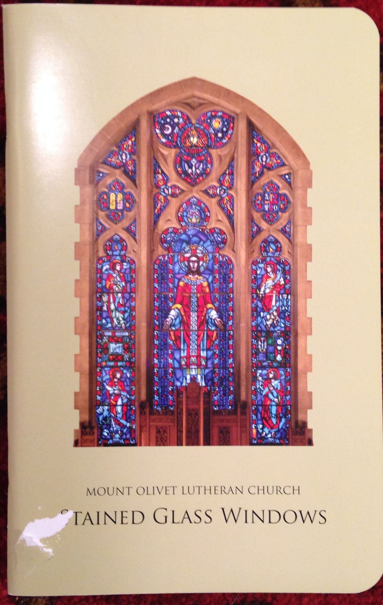 Mount Olivet Lutheran Church Stained Glass Windows Minneapolis Minnesota Jim Anderson Carl Nelson Marti Naughton Scott Wyberg 0744881460125 Amazon Com Books