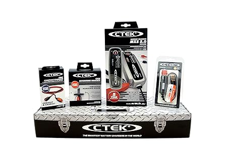 CTEK MXS5.0 (56-305) Toolbox Set Ladegerät mit Zubehör