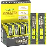 DIALED MOODS Electrolyte Powder - Citrus Circuit – Electrolyte Hydration Powder Packs, Sugar-Free Hydration for Athletes, Keto, Vegan, Boost Energy & Endurance, Convenient, 30 Single Serve Packs