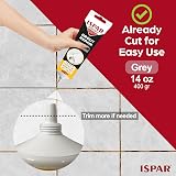 ISPAR Tile Grout Reviver 400g Grey Premixed Fast Drying Repair Kit Spatula view 4